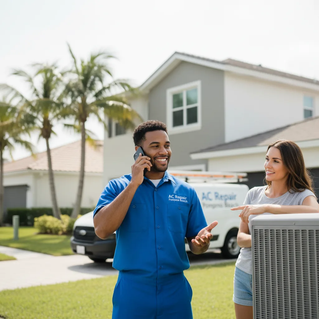 AC Repair Pompano Beach customer support in Clarinda